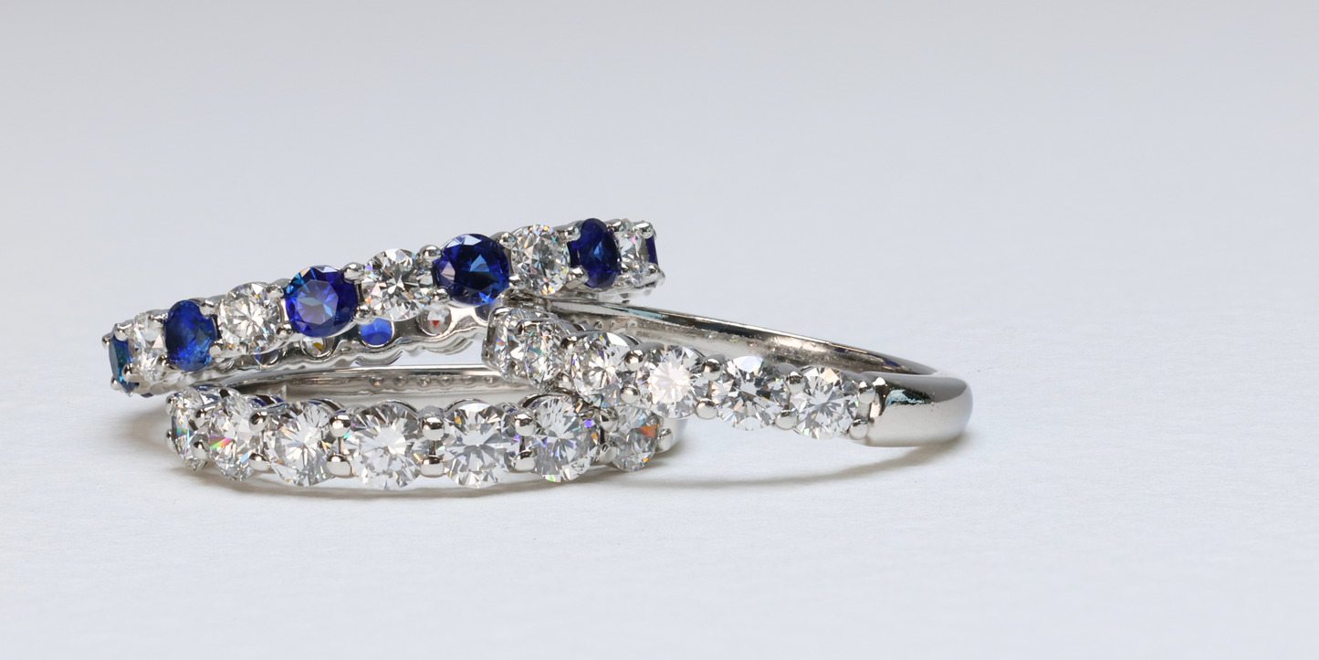 Airline Eternity Band Round Brilliant