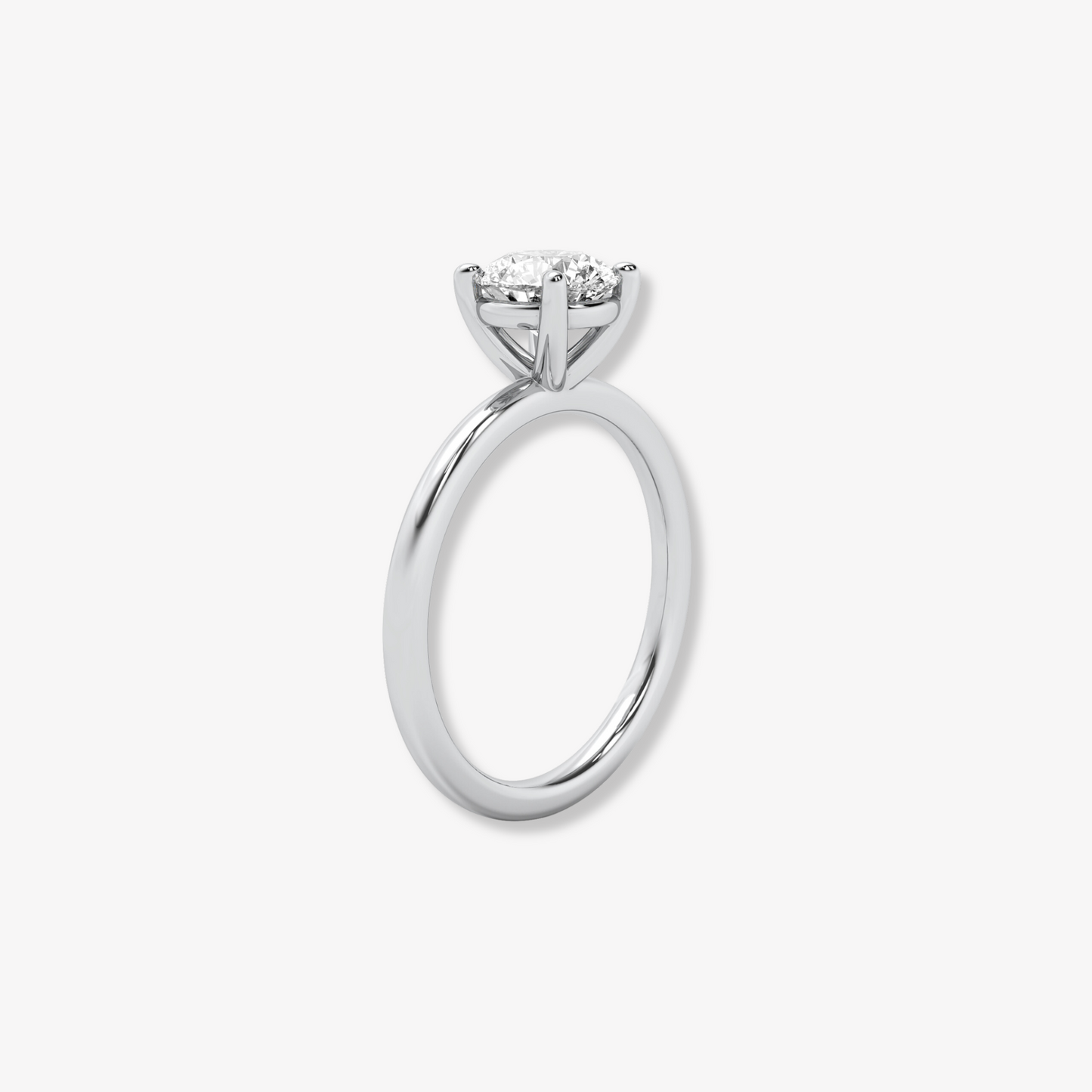 The Clasique | Round Brilliant Cut Lab Diamond Engagement Ring