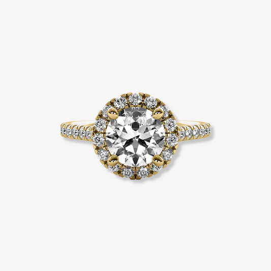 The Halo | Round Brilliant Cut Lab Diamond Engagement Ring