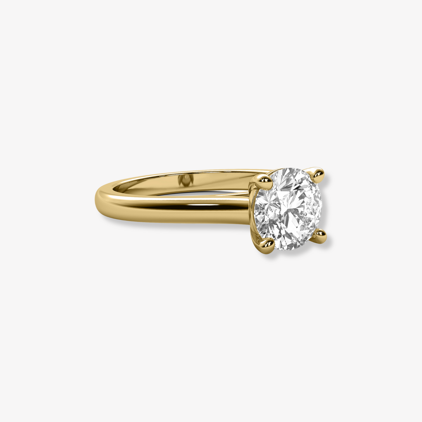 The Cathedral | Round Brilliant Cut Lab Diamond Engagement Ring